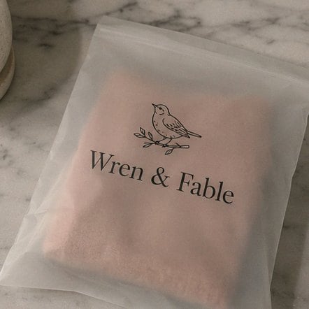 Clear poly bags for clothing and apparel