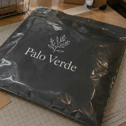 Custom merchandise poly bags