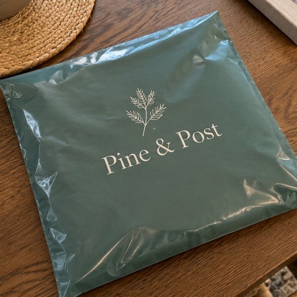 Custom plastic bags for packaging — customer photo