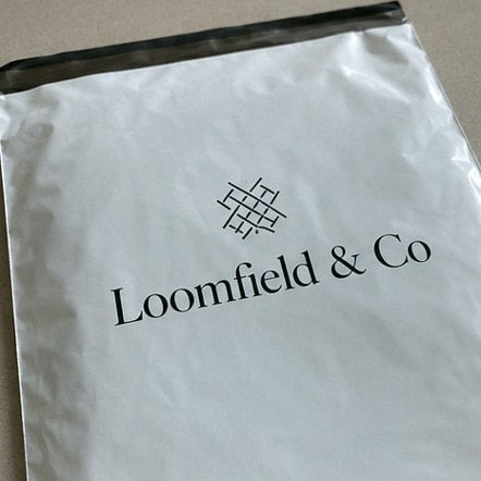 Logo printed poly bags