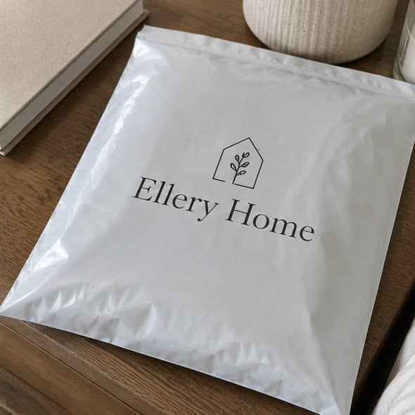 Personalized poly bags — customer photo